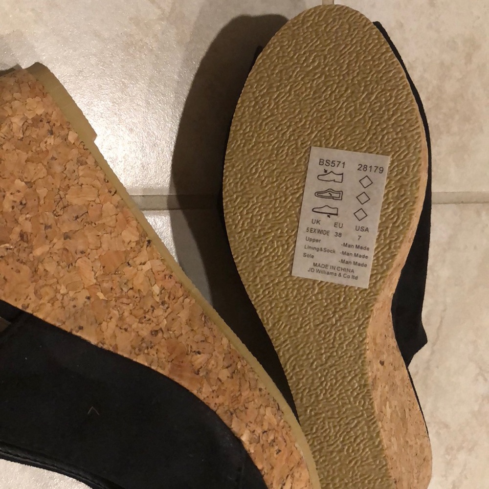 Open toe Wedges - Picture 4 of 5